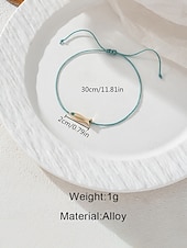 levne Dovolená příslušenství-Dámský bohémský přívěsek na nohu s rybičkou – slitina, více barevných variant, ideální pro běžné nošení i plážovou dovolenou