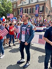  stivali da combattimento patriottici da uomo - stivali con stampa a stella e bandiera per parate, 4 luglio, 250° anniversario degli Stati Uniti e celebrazioni festive