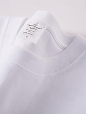 preiswerte Einfarbiges T-Shirt-Damen T-Shirt aus 100% Baumwolle einfarbig stilvoll klassisch lässig kurzärmlig Rundhals lange Oberteile für den täglichen Gebrauch Ausgehen Schwarz Weiß Dusty Rose Grau Sommer Frühling