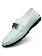 preiswerte Männer-Atmungsaktive, leichte und bequeme Golfschuhe zum Hineinschlüpfen mit Schnalle für Herren – ideal für Abende im Resort, Ausflüge in den Country Club, Veranstaltungen am Pool, Urlaubsfeiern und gehobene Freizeitkleidung auf Reisen.