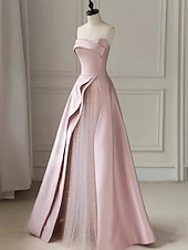 preiswerte Lange Kleider &amp; Abendkleider-Meerjungfrauenschnitt Bodenlang Abiballkleider Elegant Glitzernd Dreiviertelarm Juwelenhals Hochzeit Formell Paillettenbesetzt mit Glitzer Quaste