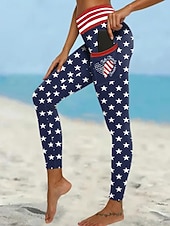  Γυναικεία Κολάν Διακοπές Βασικό Πλήρες μήκος Μεσαία ΜέσηPantsΗμέρα Αμερικανικής Ανεξαρτησίας Άνετο Αναπνέει Υψηλή Ελαστικότητα ΕΞΩΤΕΡΙΚΟΥ ΧΩΡΟΥ Διακοπές Επίσημο Θαλασσί Άνοιξη Πολύ στενό