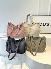 economico Borse a Tracolla-borsa singola da donna in nylon hobo crossbady – grande capacità, tracolla regolabile, leggera, versatile per l'uso quotidiano casual e per i viaggi all'aperto – disponibile in più colori