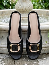 abordables Sandales à glissière-Sandales de jardin imperméables pour femmes – sandales d'été légères en PVC à enfiler, avec semelle antidérapante, faciles à nettoyer et parfaites pour le jardin, la piscine, la plage et au quotidien.