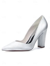 Χαμηλού Κόστους Μητέρα της Νύφης/του Γαμπρού-Γυναικεία μπλε σκούρο γόβες με ψηλό τακούνι, κομψά παπούτσια για τη μητέρα της νύφης για γάμο στην πόλη, άνετα παπούτσια με μυτερή μύτη και μεσαίο τακούνι για επίσημες εκδηλώσεις &amp;βραδινά ρούχα