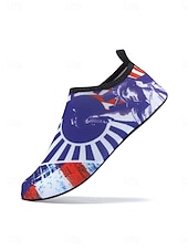  Chaussures aquatiques pour femmes, commémorant le 250e anniversaire des États-Unis – Chaussures aquatiques patriotiques à séchage rapide, ornées de la Statue de la Liberté, idéales pour la plage, la