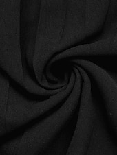 economico tute da festa-Per donna Normale Tuta Elegante Floreale Senza Maniche Gamba larga All'americana Pizzo Patchwork Feste Streetwear Vestibilità regolare Nero Estate