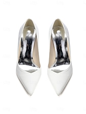 Χαμηλού Κόστους Μητέρα της Νύφης/του Γαμπρού-Γυναικεία μπλε σκούρο γόβες με ψηλό τακούνι, κομψά παπούτσια για τη μητέρα της νύφης για γάμο στην πόλη, άνετα παπούτσια με μυτερή μύτη και μεσαίο τακούνι για επίσημες εκδηλώσεις &amp;βραδινά ρούχα