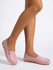 Недорогие Женская обувь на плоской подошве-Женские желтые мокасины-лоферы, удобные повседневные туфли без шнурков, мягкие легкие прогулочные туфли для повседневной носки, путешествий и работы. &amp;отдых в выходные