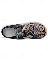 cheap Men-Men's White Canvas Slip-On Loafers with Adjustable Strap, Breathable and Lightweight, Best for Beach Vacation, Travel and Casual Outings