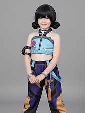  Inspirat de idolul coreean Starul pop Costum Cosplay Peruci Cosplay Costum Cosplay for Fete Pentru copii Crăciun Halloween Zuia Copiilor Comic Con Ținute pentru evenimente școlare Expoziție de Anime