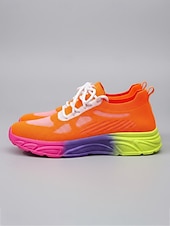preiswerte Damen-Sneaker-Hellblaue Strick-Sneaker für Damen – leichte, atmungsaktive Schuhe zum Spazierengehen, für Outdoor-Aktivitäten, Fitnesstraining und den Alltag
