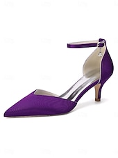abordables Madre de la Novia/Novio-Zapatos de tacón bajo color champán para mujer con tira en el tobillo, elegantes zapatos para la madre de la novia para bodas en jardines, zapatos de vestir de punta afilada y tacón bajo para