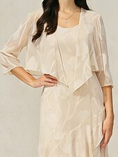 halpa Kukalliset paidat-Naisten kohauttaa olkiaan Illuusiopitsi Kukka Tyylikäs 3/4 hiha Laskostettu kaulus Rajaa topit Päivittäin Häävieras Lomavaatteet Minkki Kesä Kevät Syksy