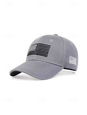 זול אביזרים-כובע בייסבול פוליאסטר רקום לגברים, כובע מתכוונן בצבעים שונים לכבוד יום השנה ה-250 לארה"ב, יום העצמאות, לבוש יומיומי וספורט חיצוני