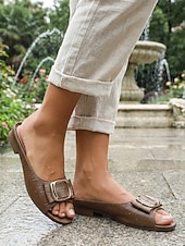 abordables Sandales à glissière-Sandales de jardin imperméables pour femmes – sandales d'été légères en PVC à enfiler, avec semelle antidérapante, faciles à nettoyer et parfaites pour le jardin, la piscine, la plage et au quotidien.