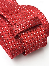 Недорогие Свадьба ACC-Мужской галстук из полиэстера – разнообразные цвета, элегантный плетеный дизайн, идеально подходит для свадеб, вечеринок и деловых поездок.