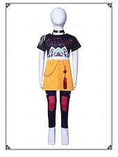  Inspirat de idolul coreean Starul pop Costum Cosplay Peruci Cosplay Costum Cosplay for Fete Pentru copii Crăciun Halloween Zuia Copiilor Comic Con Ținute pentru evenimente școlare Expoziție de Anime