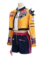  Inspirat de idolul coreean Starul pop Costum Cosplay Peruci Cosplay Costum Cosplay for Fete Pentru copii Crăciun Halloween Zuia Copiilor Comic Con Ținute pentru evenimente școlare Expoziție de Anime