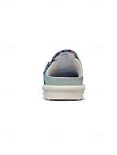 cheap Men-Men's White Canvas Slip-On Loafers with Adjustable Strap, Breathable and Lightweight, Best for Beach Vacation, Travel and Casual Outings