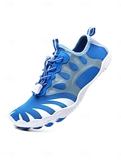 economico Uomini-Scarpe da acqua da uomo arancioni e nere ad asciugatura rapida, leggere, traspiranti e antiscivolo, ideali per attività acquatiche, passeggiate in spiaggia, nuoto, kayak, trekking fluviale e avventure all'aria aperta.