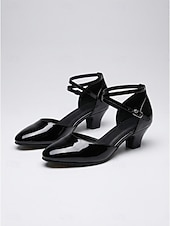 Недорогие 1920-е годы и эпоха Гэтсби-Классические женские туфли в стиле Гэтсби 1920-х годов, темно-красные, из лакированной искусственной кожи – элегантные туфли-мэри-джейн с ремешком на щиколотке для вечеринок в стиле «ревущих 20-х» и