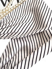 preiswerte Urlaubszubehör-Magnetische Schal-Halskette aus Polyester und Kunstperlen für Damen, modisches, mehrfarbiges Design, geeignet für Alltag, Reisen und Urlaub