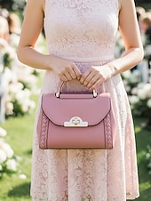 abordables Cabas et fourre-tout-Sac à main bandoulière femme en similicuir avec poignée supérieure et bandoulière réglable, élégant sac à main multicolore pour un usage quotidien décontracté, les trajets domicile-travail et les sorties en vacances.