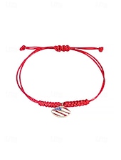 cheap Accessories-Unisex Alloy &amp; Polyester Adjustable USA Flag Bracelet, Multi-Color Patriotic Charm Rope Bracelet for America 250th Anniversary, Independence Day, Casual Wear, Travel and Vacation Styling