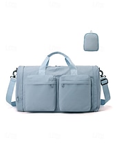 cheap Vacation &amp; Travel Bags-Women's Waterproof Polyester Duffel Bag, Multi-Color, Large Capacity with Multiple Compartments, Foldable and Compact, Ideal for Daily Use, Vacation and Travel
