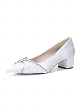 baratos Mãe da Noiva/Namorado-Sapatos de salto grosso femininos - elegantes sapatos azul-marinho para a mãe da noiva em casamentos na cidade.