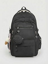 preiswerte Kinder- und Teenager-Rucksäcke-Minimalistischer Schulrucksack für Tween  Teen Mädchen mit süßem Münzfach großer mehrfächiger Rucksack für Reisen zur Uni im täglichen Gebrauch