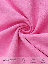  Γυναικεία 100% Bumbac Μπλουζάκι Τοπ με vintage πλύση Στάμπα Γραφική Φυτά Στυλάτο Βασικό Κοντομάνικο Στρογγυλή Ψηλή Λαιμόκοψη Κανονικά μπλουζάκια Causal Καθημερινά