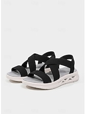 billiga Platta sandaler-flerfärgade damsandaler i vardagsstil – livfulla remmar och lätt design, perfekta för aktiva och moderiktiga utomhusaktiviteter