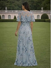 billige Gulvlengde-A-linje Kjoler Gulvlengde Maxikjole Festkjole Cocktail Kjole Kjole til brudens mor Kortermet Båthals Elegant Årgang Luksuriøs Formell Bryllupsgjest Kentucky Derby Chiffon Tyll Innpakking inkludert med