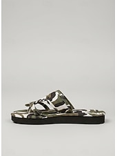 preiswerte Rutschsandalen-Leichte Damen-Sandalen mit Camouflage-Muster – rutschfeste, lässige Sommersandalen für Strandbesuche, Camping und den Alltag.