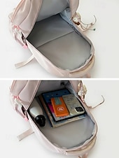 preiswerte Kinder- und Teenager-Rucksäcke-Minimalistischer Schulrucksack für Tween  Teen Mädchen mit süßem Münzfach großer mehrfächiger Rucksack für Reisen zur Uni im täglichen Gebrauch