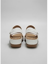 preiswerte Komfortsandalen-Offene Klettsandalen für Damen – lässige, bequeme Keilsandalen für den Sommer zum Gehen und Reisen