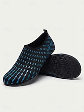 economico Donne-Scarpe da acqua da donna con stampa colorata, calzini acquatici antiscivolo ad asciugatura rapida, calzature leggere e traspiranti per spiaggia, nuoto, snorkeling e immersioni. &amp;surf