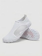 economico Donne-Scarpe da acqua da donna in rete blu, calzini da acqua antiscivolo a maglia ad asciugatura rapida, calzature leggere e traspiranti per spiaggia, nuoto, snorkeling, immersioni, surf &amp; escursionismo