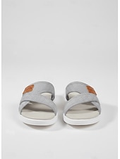 economico Sandali Comodi-sandali infradito da donna con cinturini incrociati in rete – stile comodo e casual per passeggiate in giardino, picnic e commissioni quotidiane