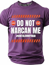  Men's Do Not Narcan Me Dont Blow My High Funny Sarcastic Meme Edgy Dark Humor T-shirt Graphic Crew Neck Short Sleeve Gag Gift for Friends Party Navy Blue Designer Clothing Apparel