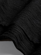 economico Fondi-Pantaloni da donna taglie forti 100% cotone a gamba larga, ideali per vacanze, basic, casual, per tutti i giorni, lunghezza intera, vita alta, tinta unita, coulisse, gamba larga, comodi, ad asciugatura rapida, morbidi, anelastici, grigi, neri, bianchi