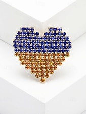  Женская брошь в виде американского флага из сплава со стразами, патриотическая булавка для лацкана в различных стилях, посвященная 250-летию США, Дню независимости, банкетам, вечерним вечеринкам и