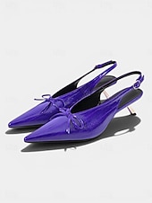 olcso Alacsony sarkú körömcipők-női barna cicasarkú slingback cipő - ideális koktélpartikra
