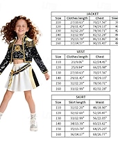 ieftine Costume pentru fete-Inspirat de idolul coreean Starul pop Ținute Film Modă Costum Cosplay Idol virtual for Fete Copii Halloween Carnaval Petrecere Școală