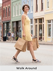 abordables Sandales Confort-Sandales noires sportives pour femmes avec soutien de la voûte plantaire – sandales à bride arrière élastique tissée, chaussures légères, respirantes et rembourrées pour un confort optimal toute la