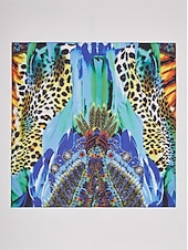 Χαμηλού Κόστους Λουλουδάτο μαγιό-jungle wild party flowy chiffon cover two way