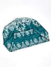 cheap Women's Hats-Women's Bohemian Soft Lightweight Polyester Hat Headscarf Neck Gaiter, Multi-Color Ethnic Print Hair Wrap and Tube Scarf for Beach Vacation Travel and Everyday Casual Wear