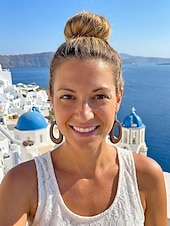 abordables Boucle d&amp;#39;oreille pour femme-Boucles d'oreilles pendantes bohèmes en bois pour femmes, boucles d'oreilles géométriques vintage aux styles variés, parfaites pour les vacances à la plage, les séjours estivaux et le quotidien.